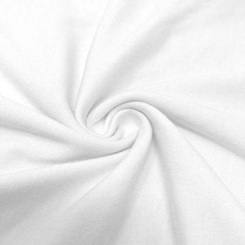 White Cotton Plain Fabric